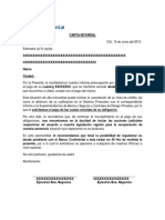 Carta Notarial