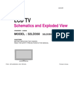 LG 32ld350-Ub Chassis La04a Exploded SCH