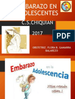 Embarazo en Adolescentes 2017