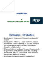 Combustion: in SI Engines, CI Engines, and Gas Turbines