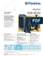 1004Tg1 1000 Series: Diesel Engine - Electropak