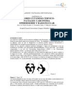 126 - Tumores Cutáneos Cervicofaciales Carcinoma Epidermoide y Basocelular