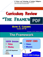 Framework Curriculum Review