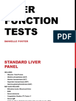 Liver Function Tests: Danielle Foster