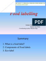 Food Labelling