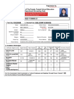 PSED-1130805-21: Government of The Punjab, Punjab School Education Department (Screening Test)