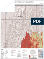 Malaysia: Petatopografi Kabupaten Nunukan /topography Map of Nunukan District