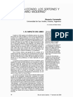 GARRAMUÑO Florencia - Pueblo Sin Estado Los Sertones y El Imaginario Moderno