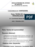 Teoria de La Personalidad