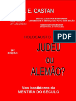 Castan Siegfried Ellwanger - Holocausto Judeu Ou Alemão