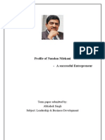 Profile of Nandan Nilekani - A Successful Entrepreneur