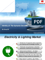 HAVELLS: The Sylvania Decision: by Group B3