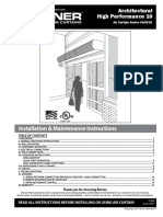 Berner Air Curtain Installation Instructions