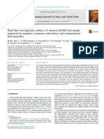 Fluid Flow Investigations Within A 37 Element CANDU Fuel Bundle