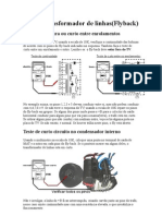 Testar Transformador de Linhas (Flyback)