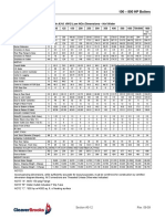 Model 4Wg 100 - 800 HP Boilers: Table A3-8. 4Wg Low Nox Dimensions - Hot Water