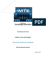 Tipo, Alcance y Diseño de La Investigación PDF