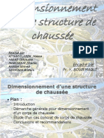 Dimensionnement D'une Structure de Corps de Chaussée