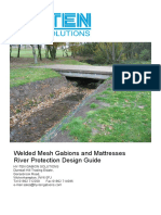 Welded Mesh Gabions and Mattresses River Protection Design Guide