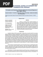 Formulation and Evaluation of Natural Lipstick From Coloured Pigments of Beta Vulgaris Taproot 65 71 PDF