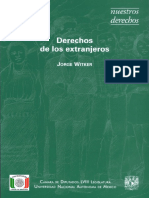 Derechos de Los Extranjeros. Jorge Witker