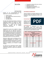 Nexans Chile Factores de Correccion