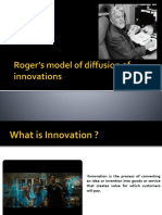 Roger's Model of Diffusion of Innovations