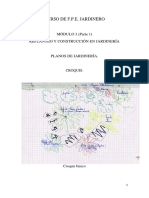 Jardinería. Replanteo y Construcción. Planos