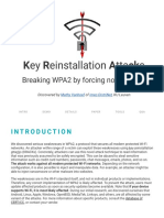 KRACK Attacks - Breaking WPA2