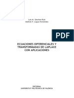 Ecuaciones Diferenciales y Transformadas de Laplace Con Aplicaciones