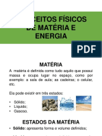 Aula 2 - Conceitos Físicos de Matéria e Energia