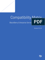 BlackBerry Enterprise Server For Microsoft Exchange 5.0.4 Compatibility Matrix en