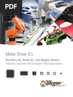 Motor Driver ICs For Industrial Consumer and Computer Applications