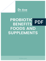 Probiotics Benefits, Foods and Supplements