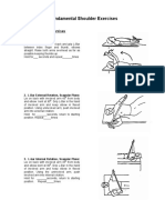 Fundamental Shoulder Exercises