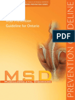 MSD Prevention Ont Guideline 2007