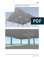 Two Way Joist Concrete Waffle Slab Floor Design Detailing