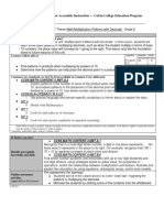 Lesson Planning Form For Accessible Instruction - Calvin College Education Program