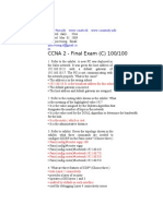 Ccna1 Final Exam