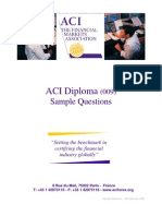 ACI Diploma Sample Questions