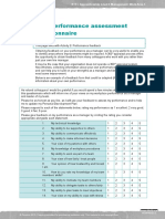 360° Performance Assessment Questionnaire: Activity Link