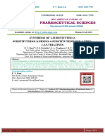 Synthesis of 1-Substituted-2 - Substitutedguanidino-4-Substitutedimine-6-Thio - 1,3,5-Triazines