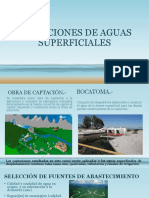 Captaciones de Aguas Superficiales