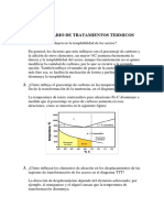 Cuestionario de Tratamientos Termicos