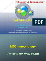 MD3 Immunology Final Exam Review