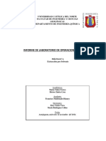 Informe - Practica N°4 Extracción Por Solvente