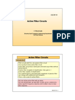 Active Filter Circuits