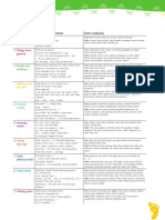 Footprints 4 Scope and Sequence Language Summary 0 PDF