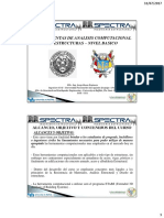 Herramientas de Analisis Computacional de Estructuras 01 - 2017