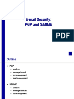 E-Mail Security: PGP and S/Mime